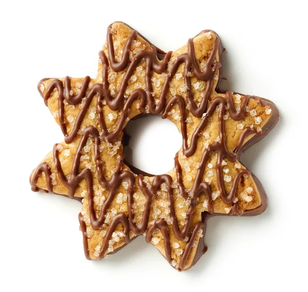 Stjärnan formade cookie — Stockfoto