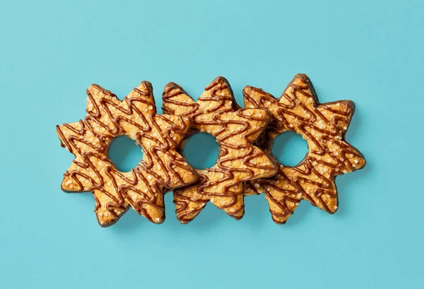 Galletas en forma de estrella —  Fotos de Stock