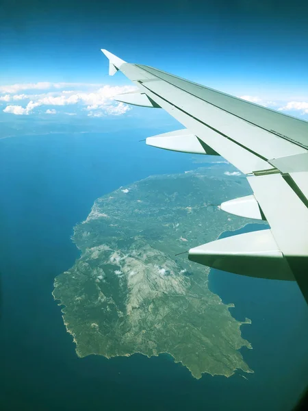 Vista de la ventana del avión —  Fotos de Stock