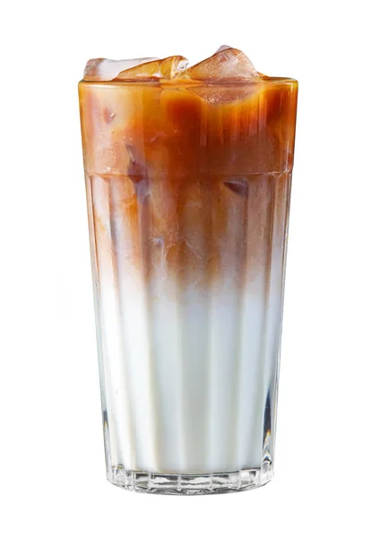 Mrożona kawa z mlekiem — Zdjęcie stockowe