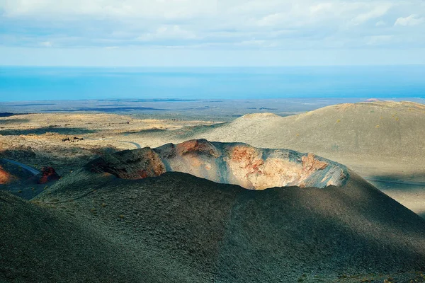 Vulkan von lanzarote, spanien — Stockfoto