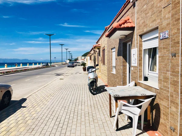 stock image View of Akti Kanari Street in Rodos, Greece