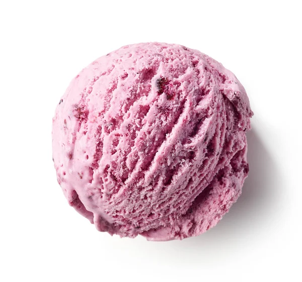 Cuillère à crème glacée rose — Photo