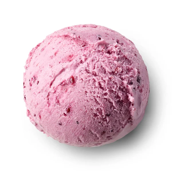 Cuillère à crème glacée rose — Photo