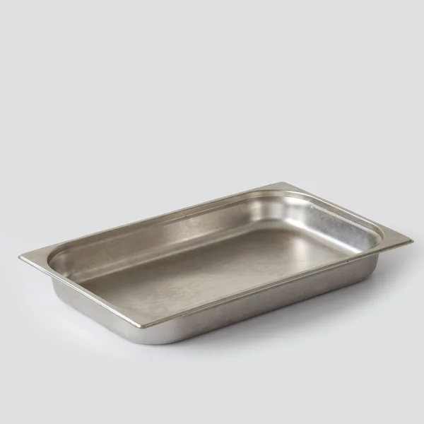 Baking pan on white background — Stock Photo, Image