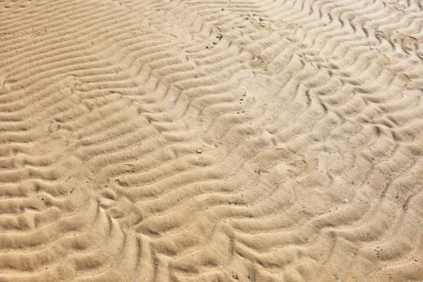 Sfondo Ondulato Sabbia Marina Sulla Spiaggia — Foto Stock