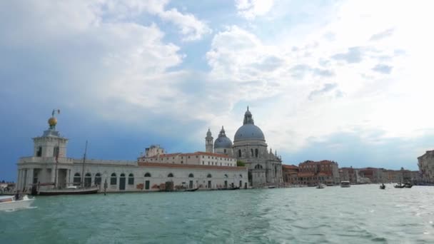 Venice Itália Circa Julho 2015 Pov Grand Chanal Tour Veneza — Vídeo de Stock