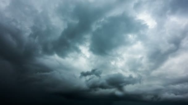 Fırtına Bulutları Hızlandırılmış — Stok video