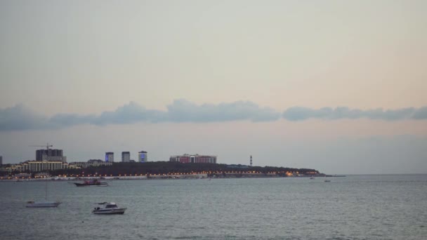 Giriş Gelendzhik Bay Deniz Feneri — Stok video