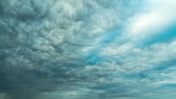 Fırtına Kümülüs Bulutları Zaman Atlamalı — Stok video