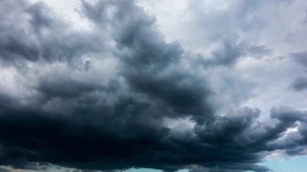 Nuvens Cúmulo Tempestade Lapso Tempo — Vídeo de Stock