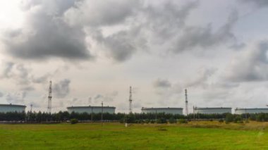 Petrol tankerleri, panoramik zaman atlamalı
