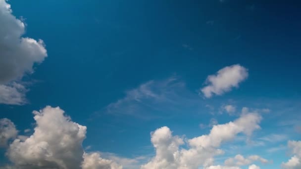 Nuages Sur Ciel Bleu Time Lapse — Video