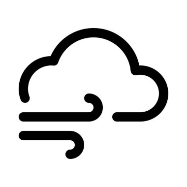 Vektör çizim hava satırı simgesi 