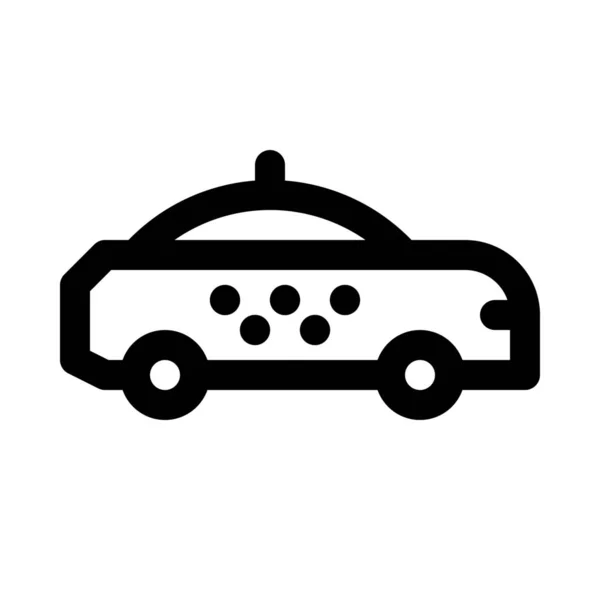 Transportation Cab Icon Vector Illustration — Stock Vector