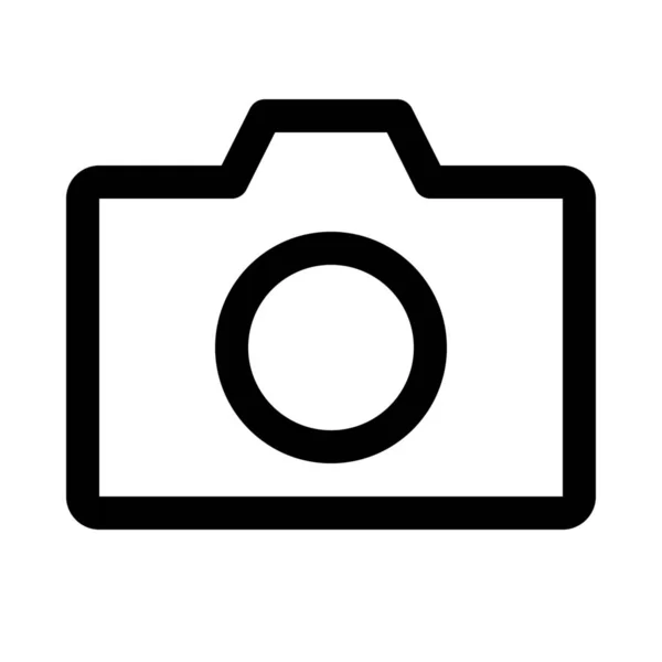 最新のデジタル カメラ ベクター アイコン デザイン — ストックベクタ