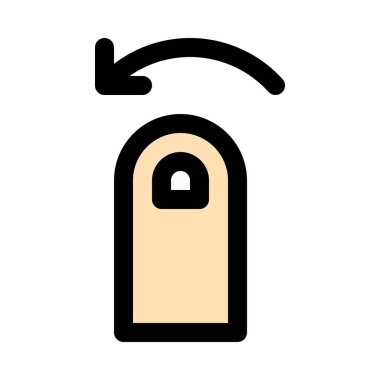 Jest, renkli vektör simge yaptı tokatlamak