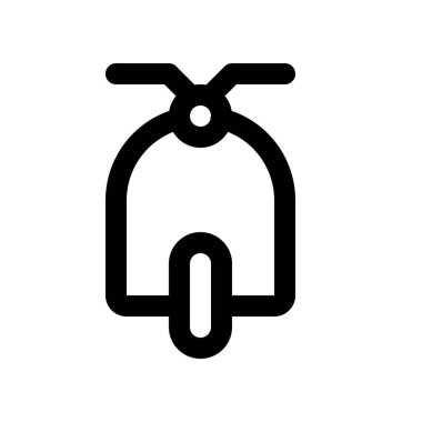 Motosiklet izole arka plan üzerinde