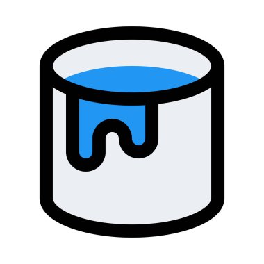 Boya izole, vektör simgesi tasarım