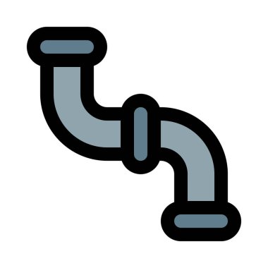 Ortak bağlantı, vektör simgesi tasarım dirsek