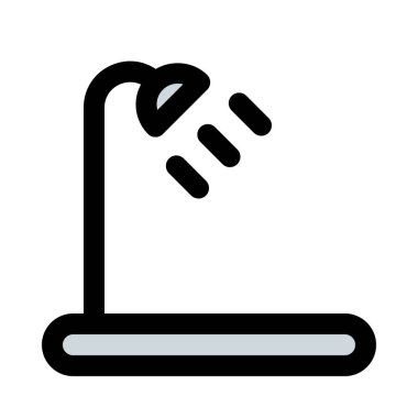 Otel banyo duş, vektör simgesi tasarım