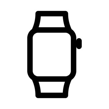 SmartWatch web simgesi tasarım, vektör çizim