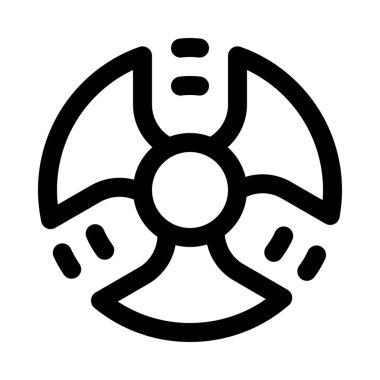 Bağımlılık topluca spinner, siyah ve beyaz vektör simgesi