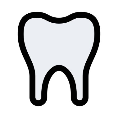 Diş sözel kaygı, vektör simgesi tasarım