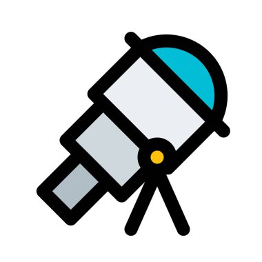 Büyük Uzay Teleskobu, vektör simgesi tasarım