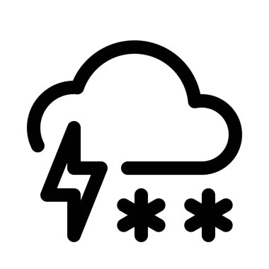 Vektör çizim hava satırı simgesi 