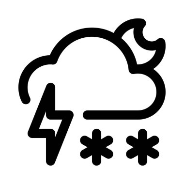 Vektör çizim hava satırı simgesi 