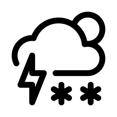 Vektör çizim hava satırı simgesi 