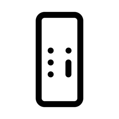 TV uzaktan kumanda, vektör simgesi tasarım