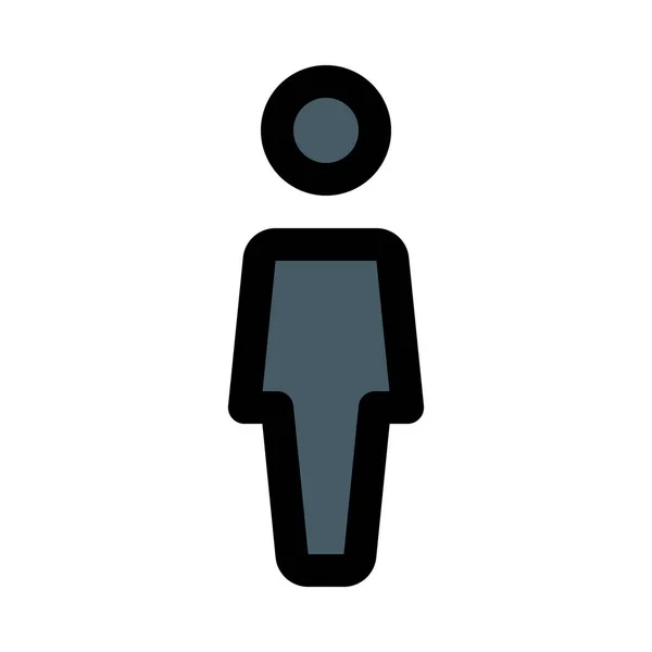 男性厕所招牌 五颜六色的向量例证 — 图库矢量图片