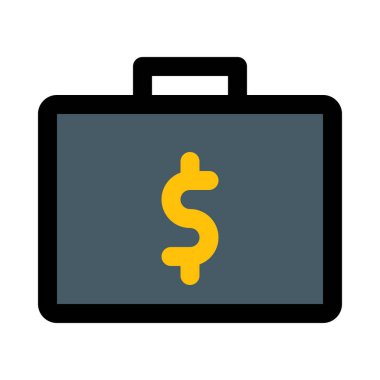 Para çanta aksesuar, renkli vektör çizim