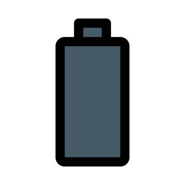 boş pil uyarısı, vektör simgesi tasarım