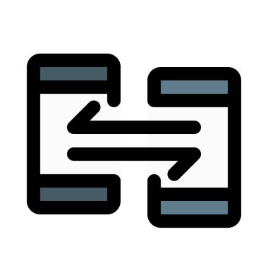 Web simgesi tasarım telefon, illüstrasyon vektör