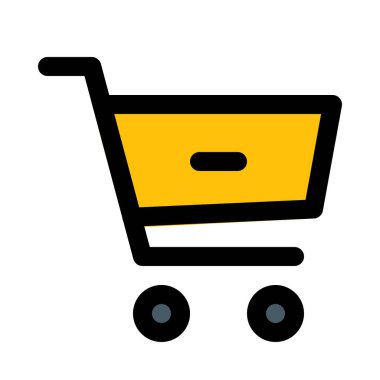 vektör simgesi tasarım sepetinden kaldır