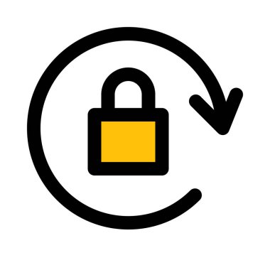 telefon döndürme kilit, vektör simgesi tasarım