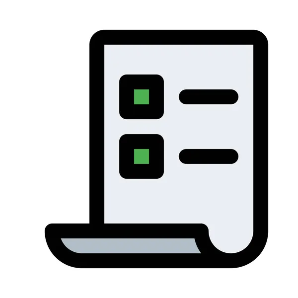 Auftragsbestätigung Vektor Icon Design — Stockvektor