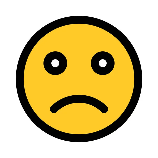 Sad smiley icon Stock Vector by ©get4net 159645978