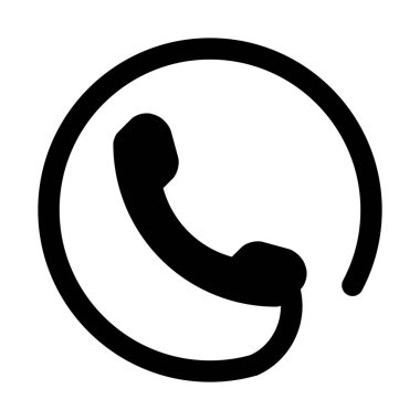 Kamu hizmeti ankesörlü telefon basit vektör çizim