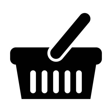 Basit vektör çizim simgesini Tasarımcısı alışveriş sepeti