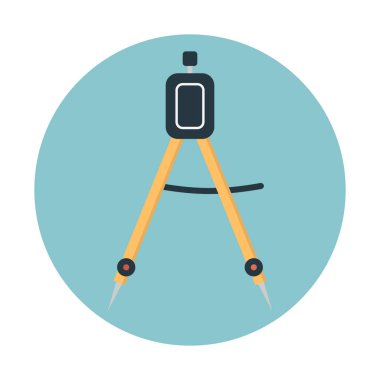 Pusula simgesini, soyut vektör çizim