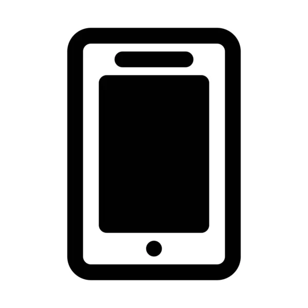Icono Del Dispositivo Telecomunicación Ilustración Simple Vector — Vector de stock