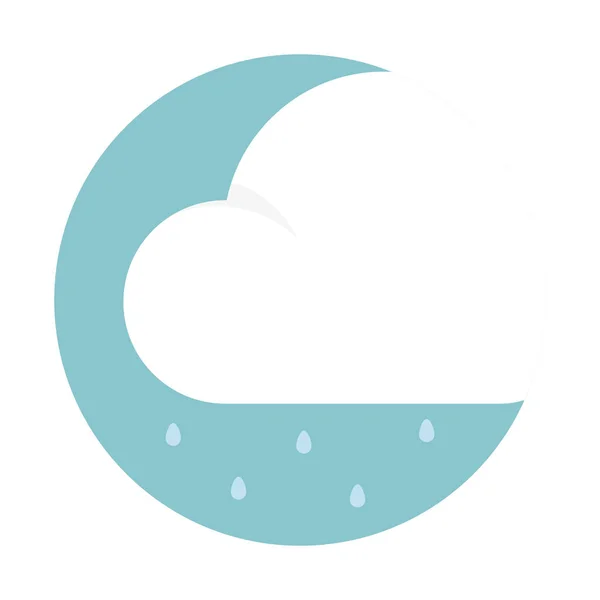 Rain Icon Simple Vector Illustration — Stock Vector