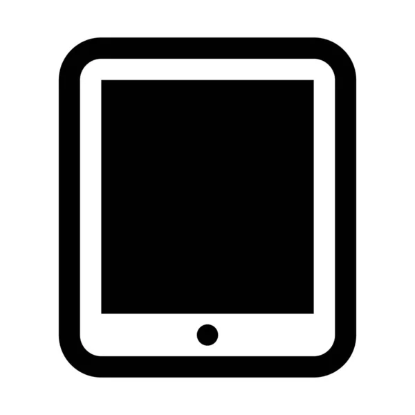 Icône Reader Portable Illustration Vectorielle Simple — Image vectorielle
