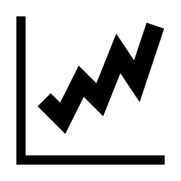 Ícone Relatório Vendas Ilustração Vetorial Simples — Vetor de Stock