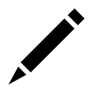 keskin kalem simgesi, soyut vektör çizim