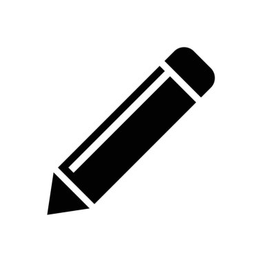 kalem simgesi, soyut vektör çizim